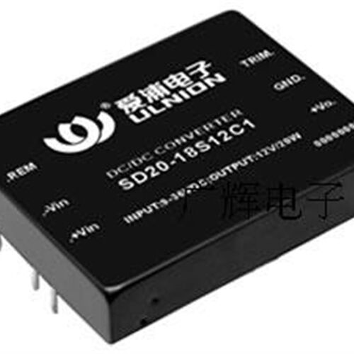 SD15-18S015C1 超宽输入18(9-36)VDC转15VDC 15W DC-DC 电源模块
