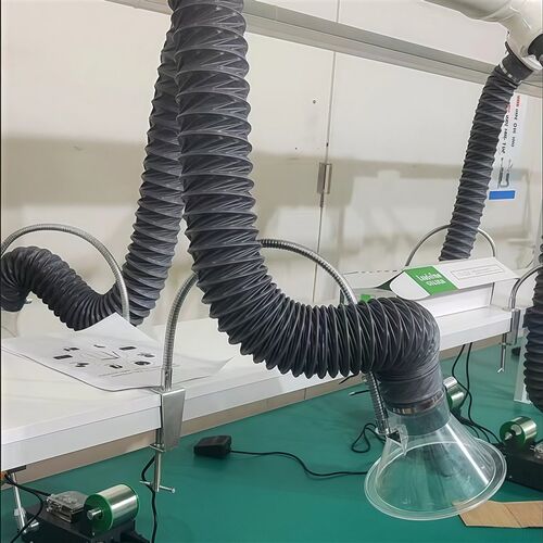 焊锡吸烟罩喇叭口大型流水线抽烟吸风口喇叭罩接管2.5寸3寸4寸