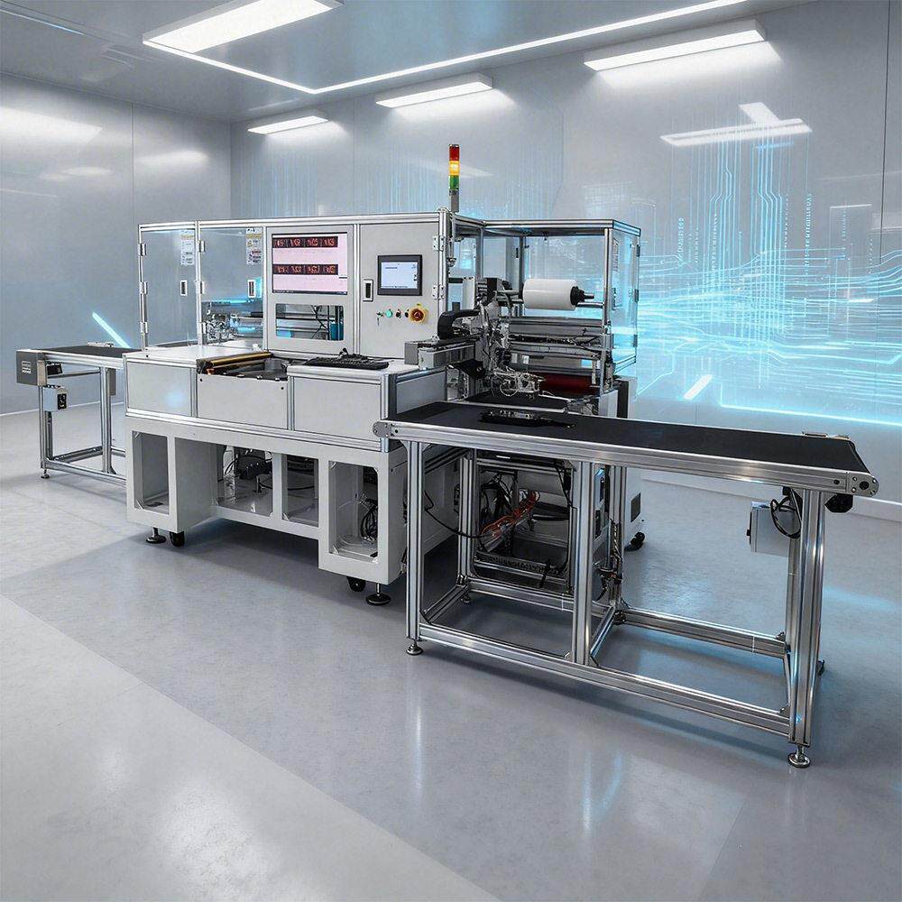 工生厂PL控制TP测试C+贴自HSE-TPFM动化产线设备工合业平板贴合机