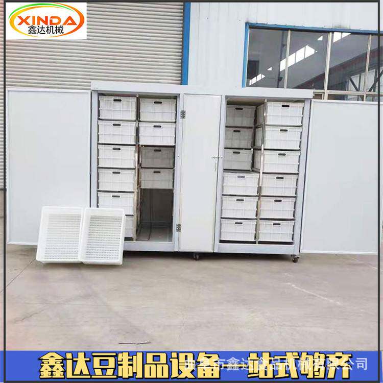新型豆芽机生产设备 不锈钢材质保温箱体 购机包教技术