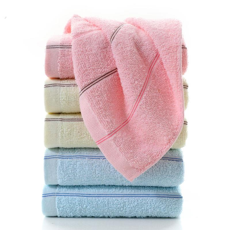 1/10条装纯棉毛巾全棉柔软吸水成人家用洗脸洗澡巾结婚回礼品