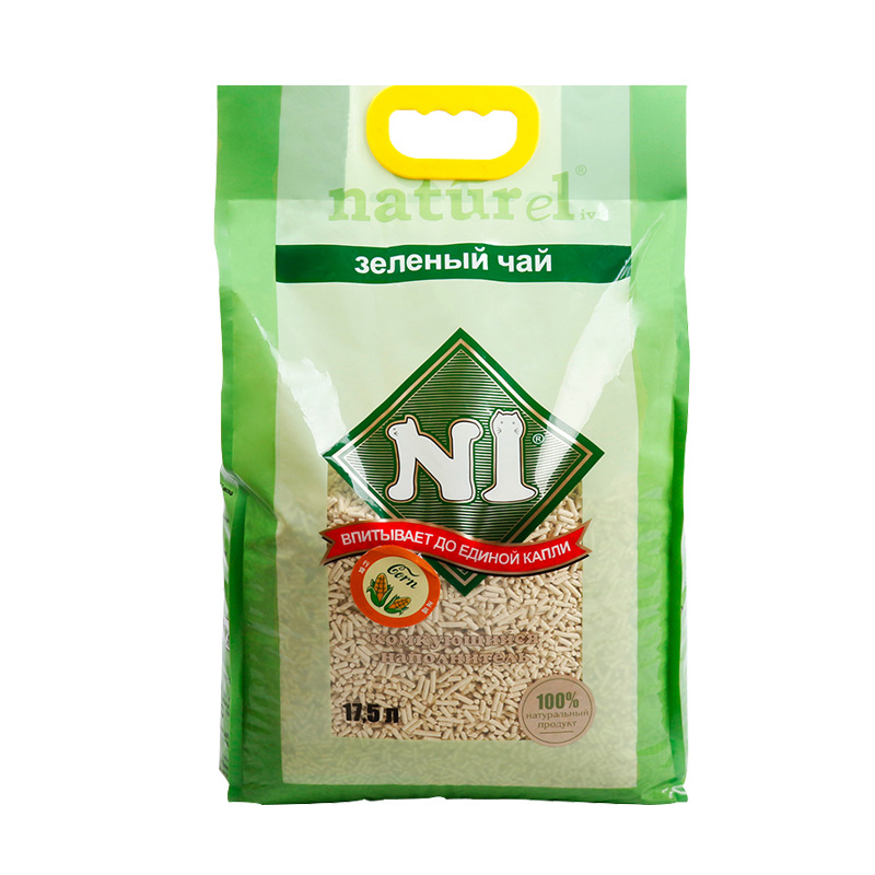 N1豆腐猫砂天然植物玉米猫沙2.0细颗粒除臭无尘非膨润土17.5L包邮