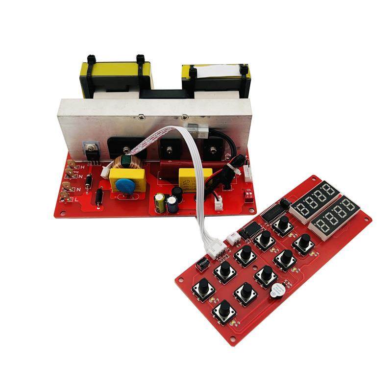 25khz-40khz超声波发生器线路板超声波清洗机电路板带控制显示板