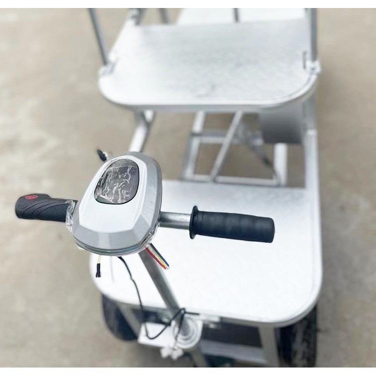 鸡舍电动观察车养殖场用车四轮双向开电动车养鸡场巡查观察