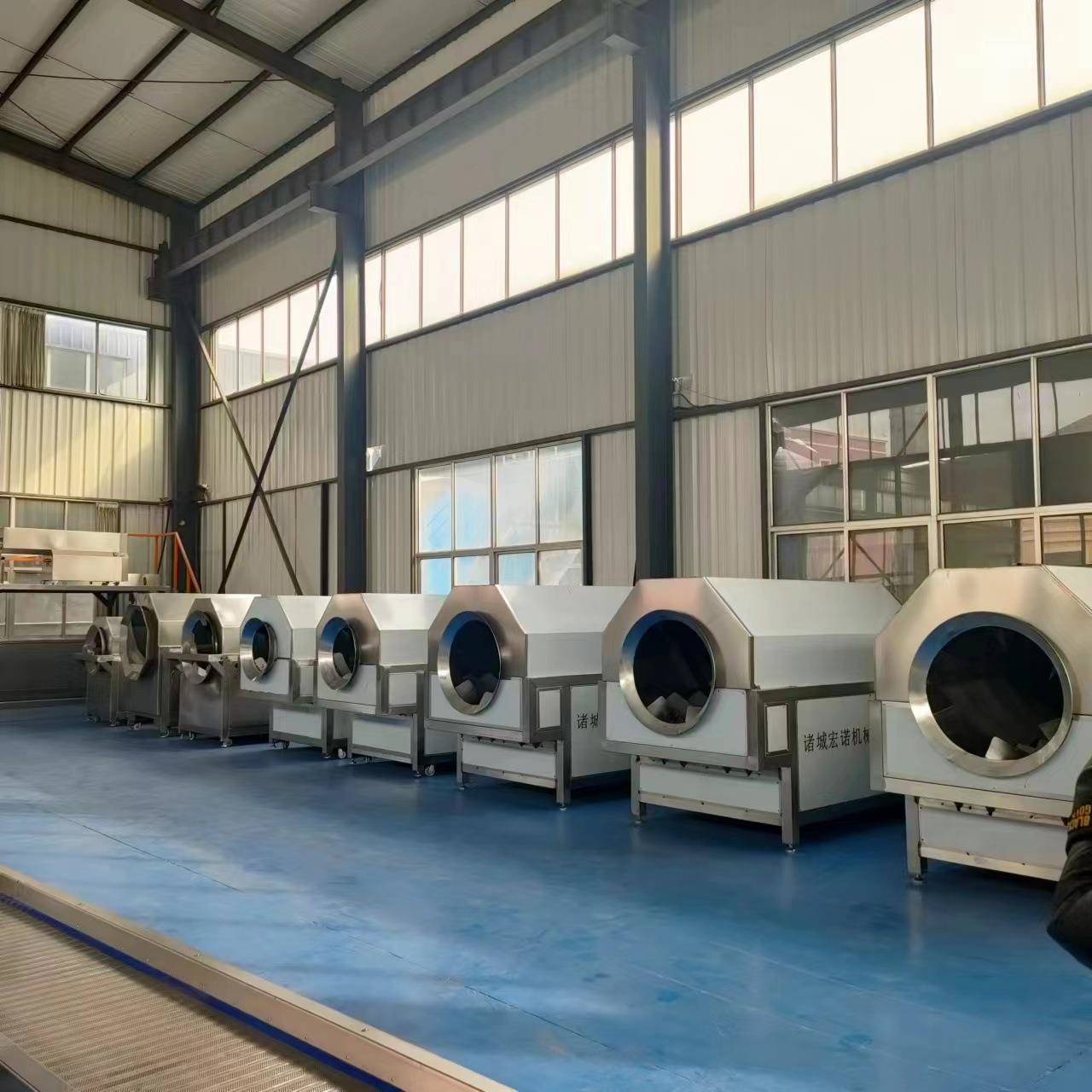 商用全自动电磁炒货机小麦智能电磁烘干机玉米滚筒炒货机