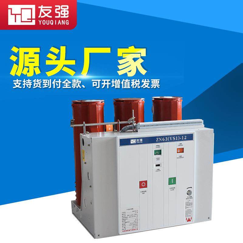 10KV户内高压断路器（ZN63）VS1-12/630A固定式真空开关智能