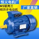 40.75W 福安市恒义电机MS铝壳三相异步电动机MS802