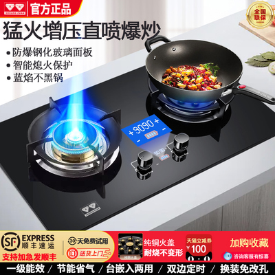 天然气液化气火炉燃气灶嵌入式