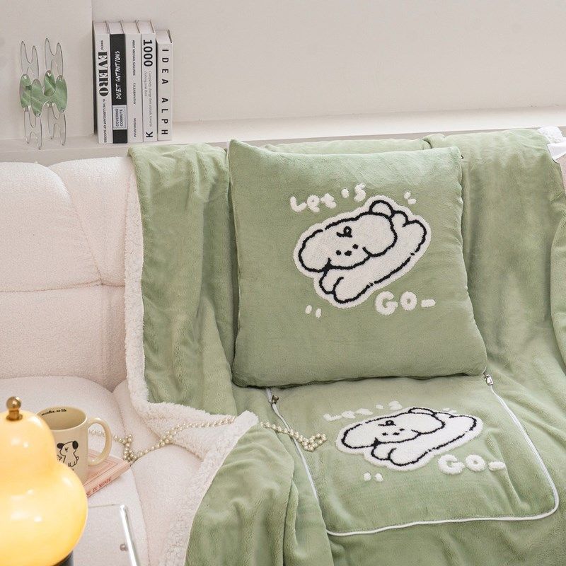 抱枕被子两用二合一加厚午睡毯子室枕头被车载车用靠枕,居家布艺,抱枕被,淘宝优惠券,粉丝福利购,淘宝优惠卷