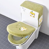 套装 马桶垫坐垫三件套装 冬季 通用家用坐便垫两件套套装 盖套罩 四季