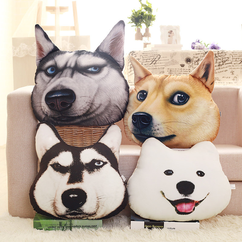 神烦狗e狗哈士奇抱枕被子两用沙发靠垫室靠枕床头腰枕,居家布艺,抱枕被,淘宝优惠券,粉丝福利购,淘宝优惠卷