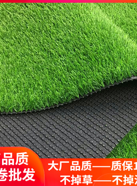 上海强梦仿真草坪地毯人工假草皮人造塑料幼儿园户外绿色装饰围挡