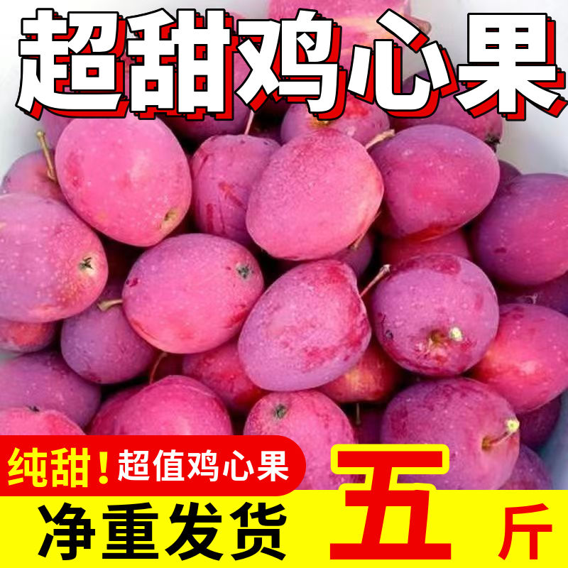 正宗东北鸡心果新鲜现摘锦绣海棠果应季特产水果脆甜迷你小苹果