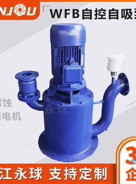 WFB立式自吸泵无密封自控自吸泵无泄漏防爆自吸泵用球供应