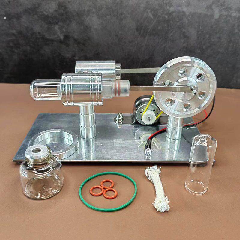 斯特林发动机外燃机微型发电机生日礼物发动机蒸汽机模型引擎迷你