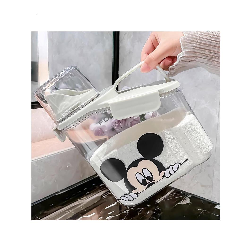 洗衣粉收纳盒家用大容量洗衣液留香珠洗衣凝珠收纳罐桶密封储存盒