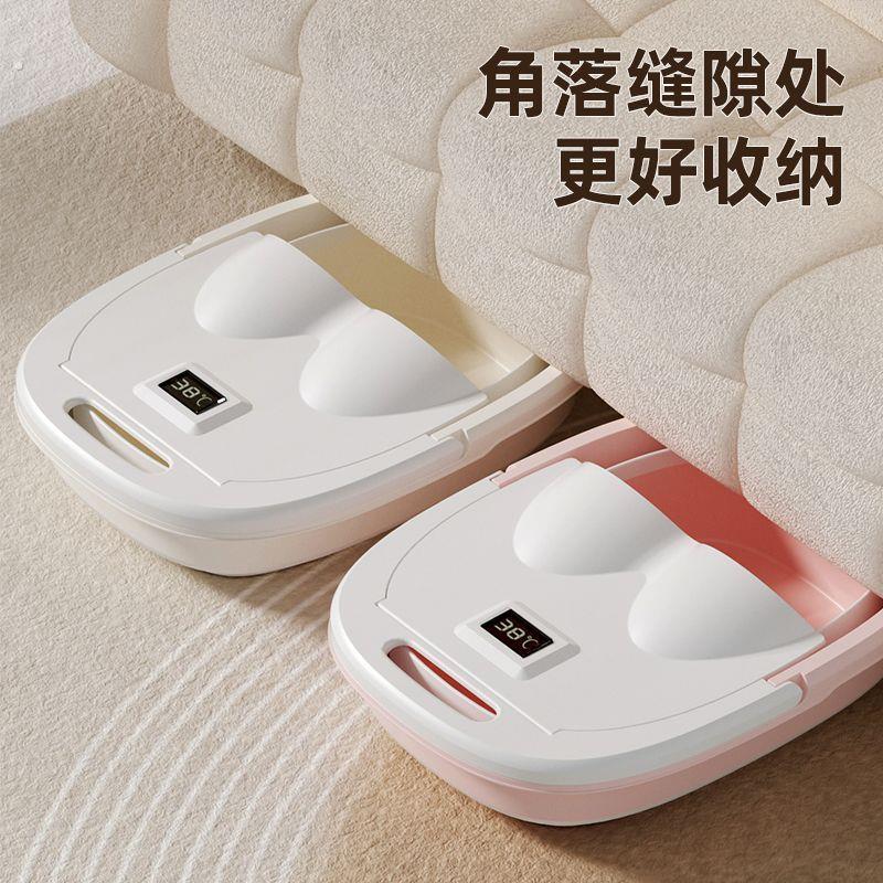 泡脚桶可折叠足浴盆加高过小腿加厚便携式可伸缩足浴桶洗脚盆泡脚