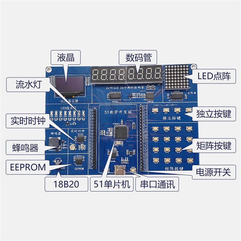 尚硅谷习评估板 配站视频实验板