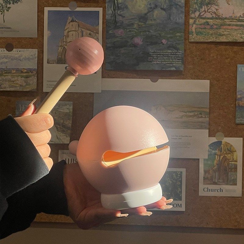 木鱼拍拍灯赠贴纸赠礼袋三档调光解压生日礼物卧室,节庆用品/礼品,创意/设计灯,淘宝优惠券,粉丝福利购,淘宝优惠卷