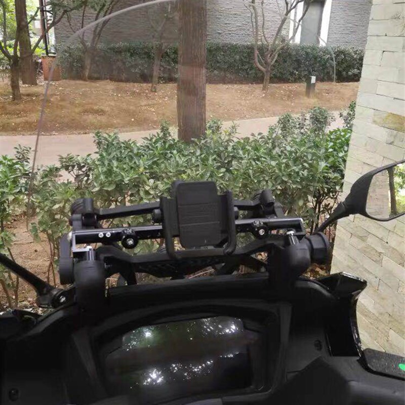 阿普利亚SRMAX250/250GT sr-max300 改装导航手机支架 扩展平衡杆