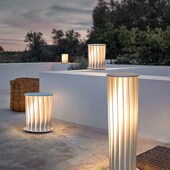 新中式 氛围庭院灯景观灯现代水太阳能电草坪灯户外花园别墅灯