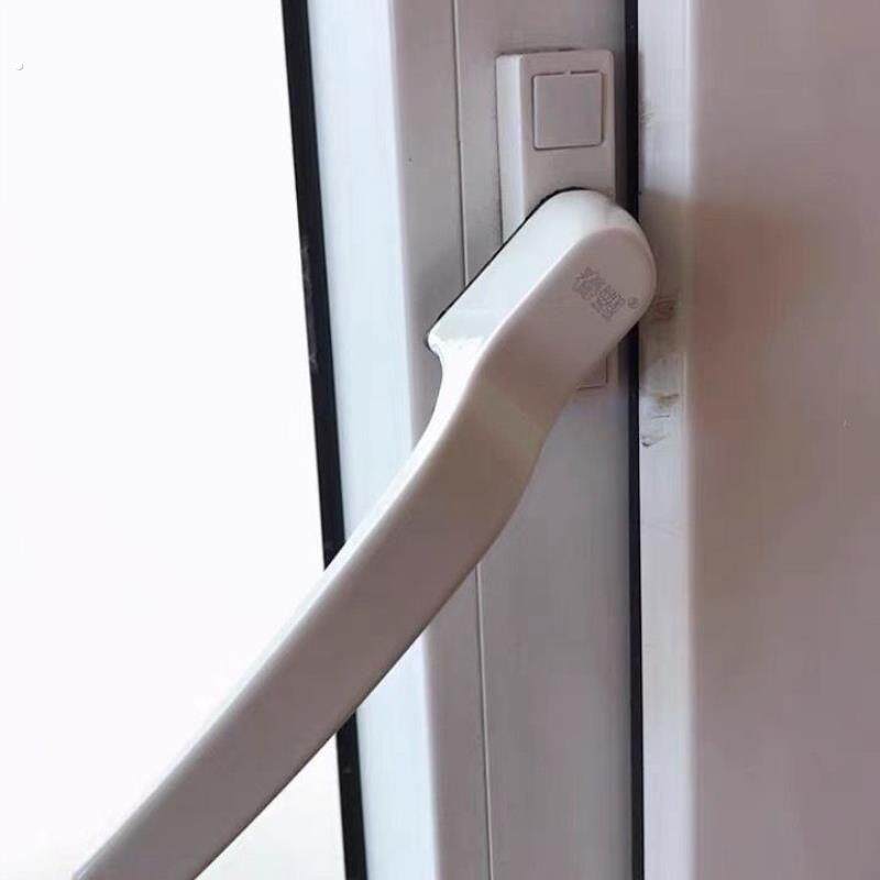 联动锁柄升级配件转动锁扣拉手门窗加厚执手锁外开塑钢把手联动.
