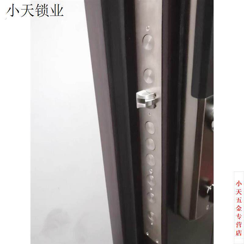 防盗门锁锁体40*388不锈钢霸王锁具通用型门锁锁体全钢九舌