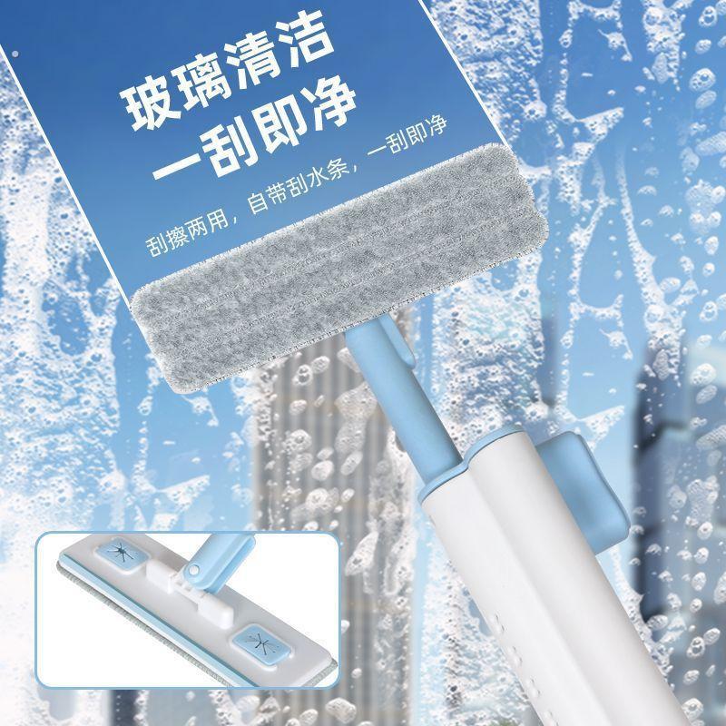 迷你小拖把免手洗手持家用桌面厨房浴室卫生间吸水海绵擦柜子神器