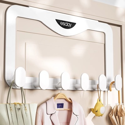 浴室无痕置物架门上挂衣架