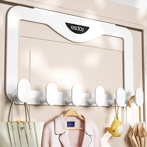 浴室无痕置物架门上挂衣架