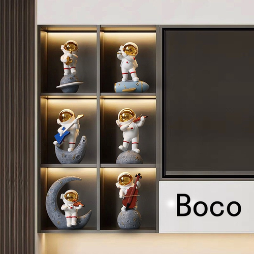 BOCO创意卡通宇航员桌面装饰摆件
