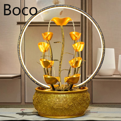 Boco开业招财流水摆件循环水