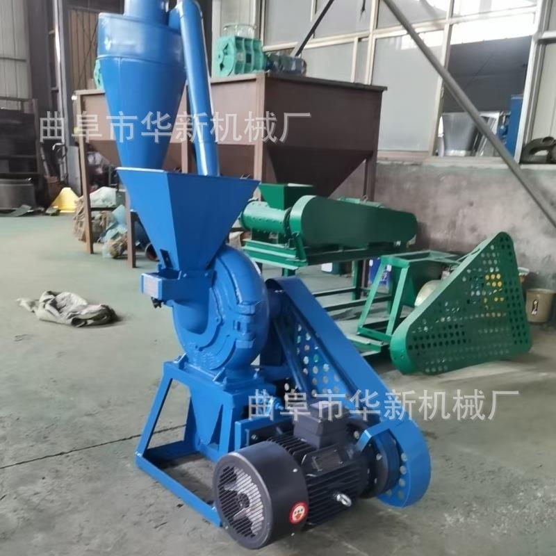 出口木薯地瓜干粉碎机加宽型稻壳粉碎机玉米面粉碎机