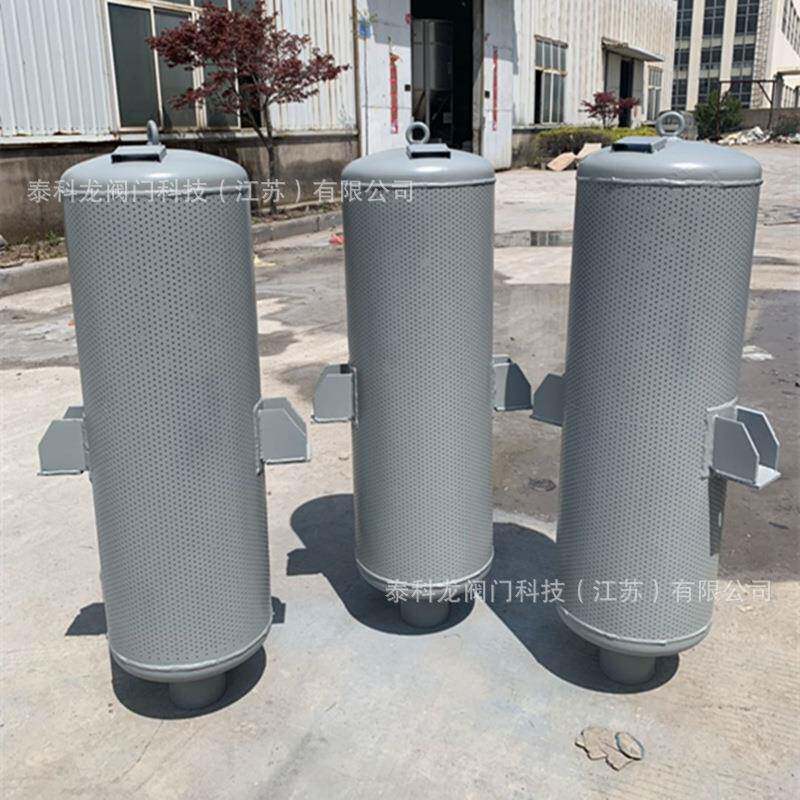 安全阀管道蒸汽风机气体消声音器排放小多孔抗喷阻复合式消声音器