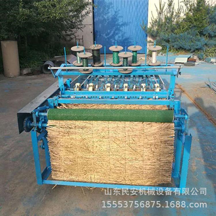 自动切边稻草草帘机农用绿化养护草帘编织机大棚保温草帘子机
