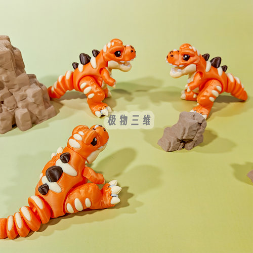 3d打印仿真布偶娃娃霸王龙