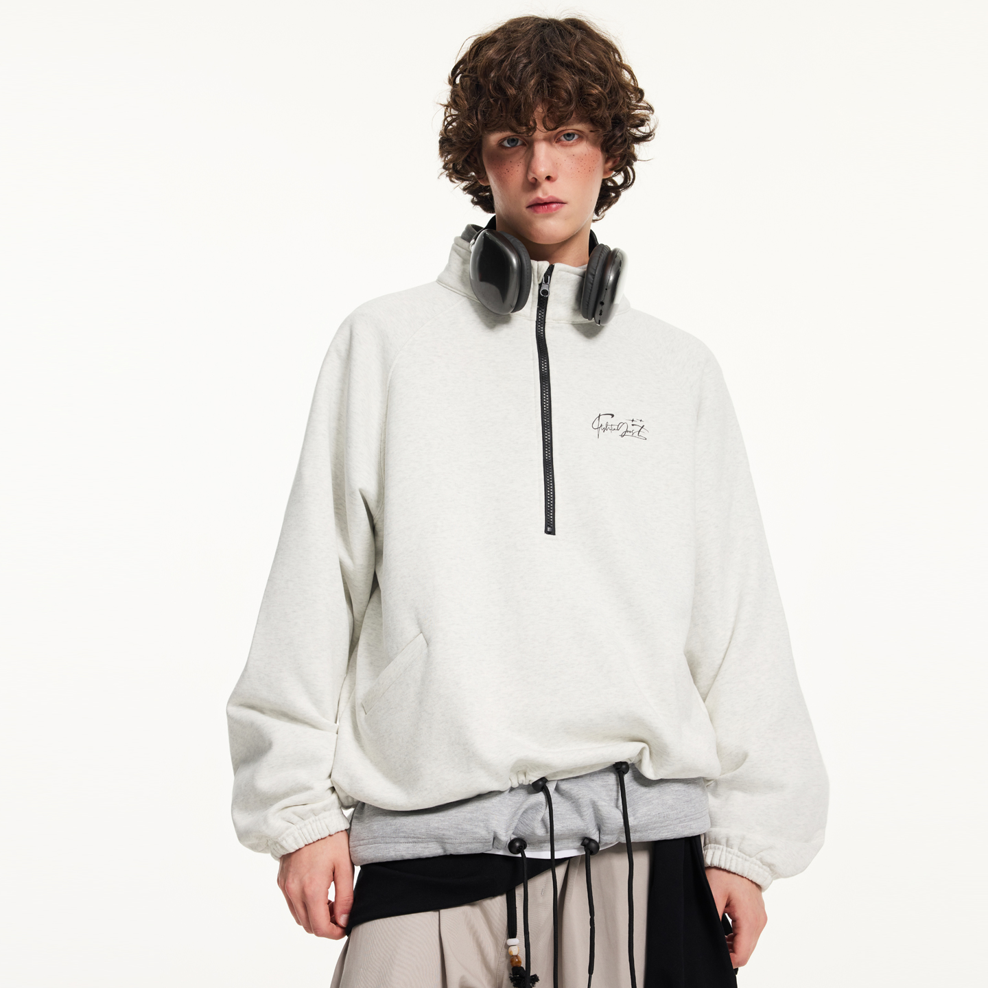 秋衣男款美式cleanfit卫衣