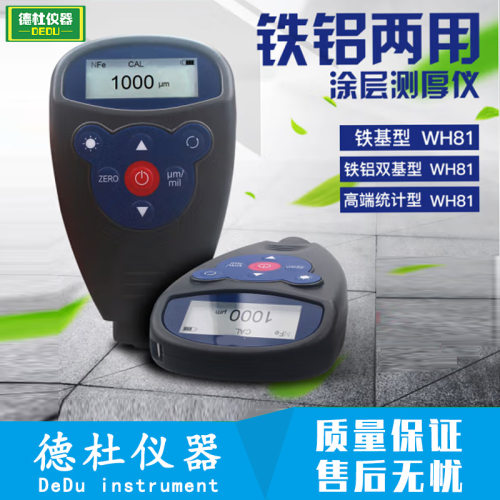 WH82汽车两用一体涂层测厚仪体漆膜测厚仪WH81(一体/铁基)