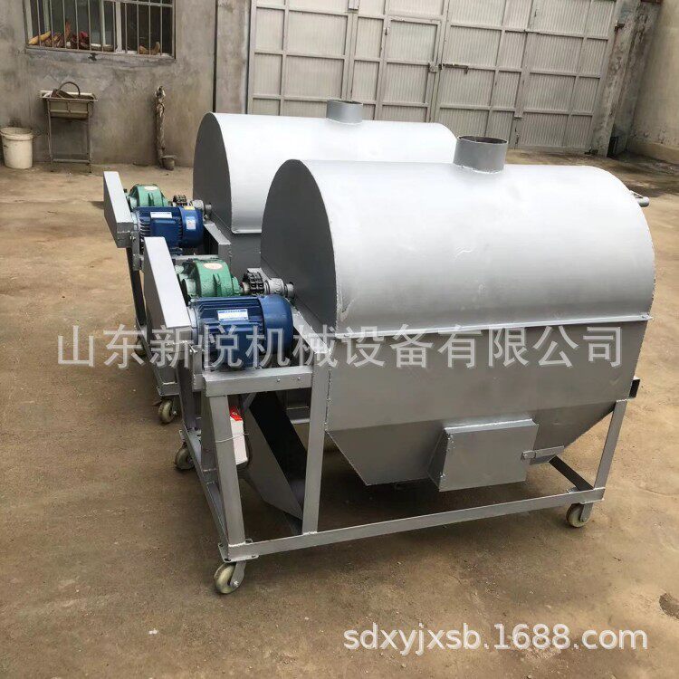 花生坚果翻炒机东北榛子炒货机批发多功能糖炒栗子机