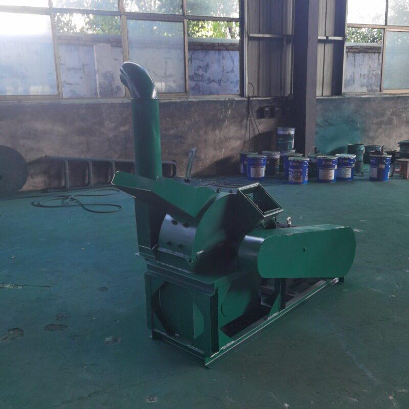 自动木材破碎机玉米杂木果50-35木板全边板皮树皮粉碎芯屑机木锯