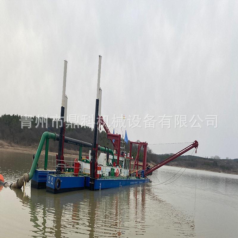 吸式挖泥船液压绞吸船河道远清淤船水库码ZIC头程疏绞浚船