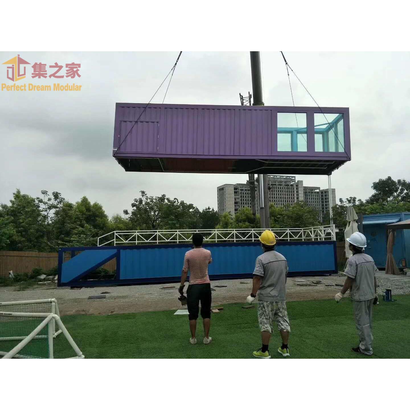 教学游ALK室泳池内外训练预潜无水边际可移动钢结构制集装箱游泳