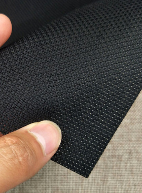 十字空白黑色绣布小格14ct细绣布绣布正二股格子布料棉布格子线
