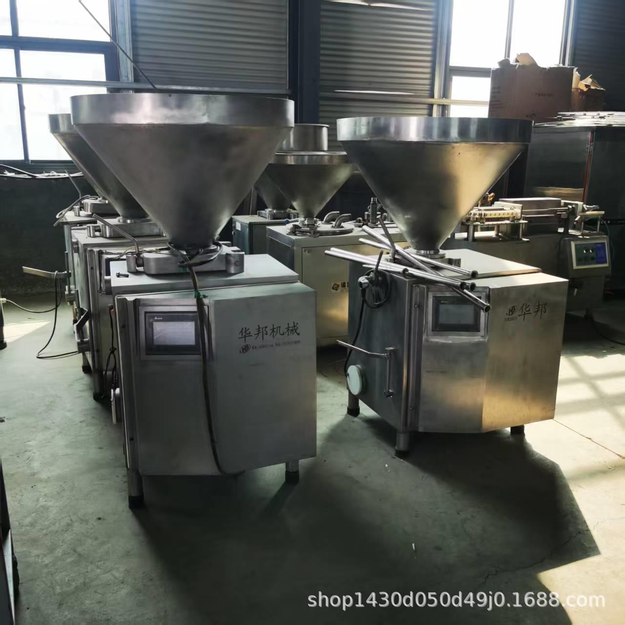 全自动真空灌肠机商用多功能双管出料真空叶片灌肠机