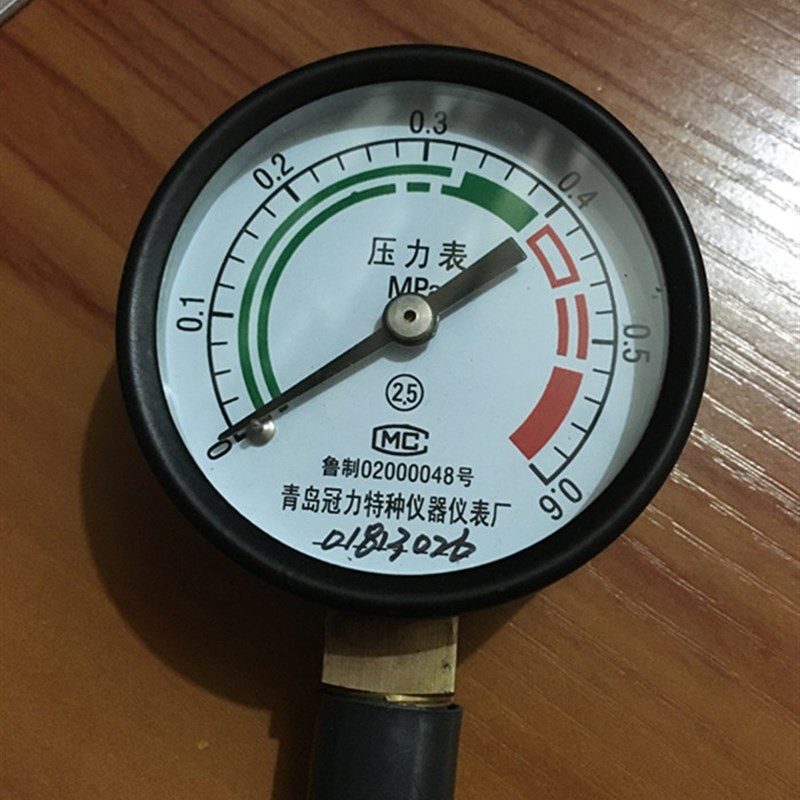 Y60普通压力表0.6,1,1.6,2.5等MPA青岛冠力特种仪器仪表厂
