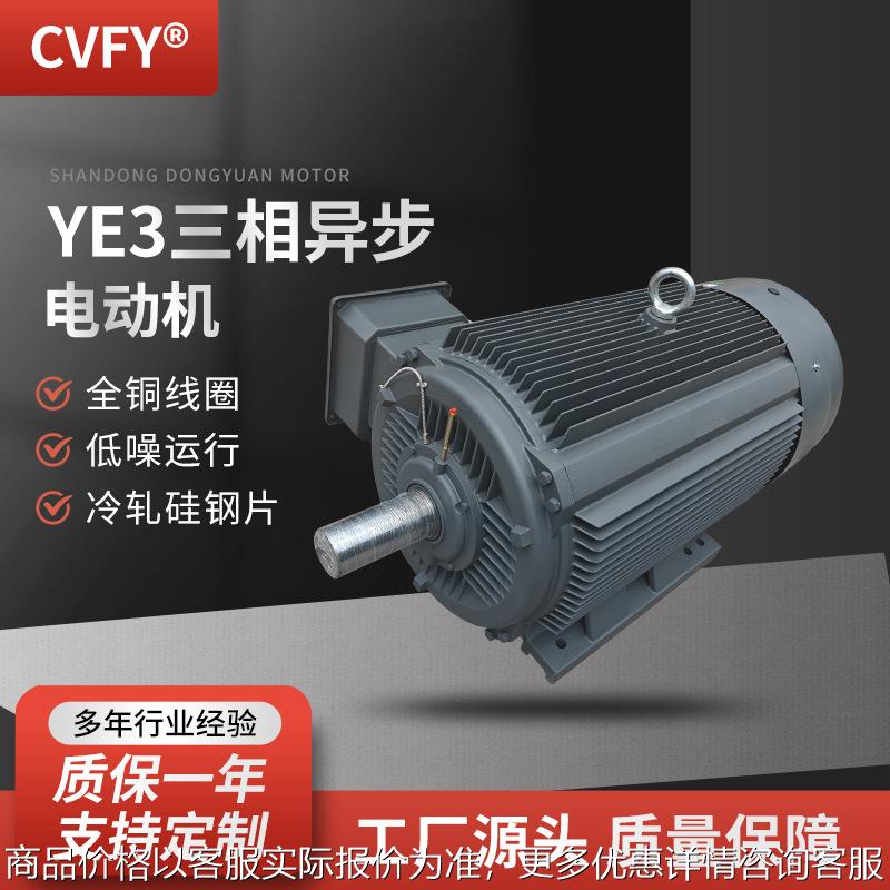 三相异步电动机 YE3-355L1/L2-6极 380V 220W/250千瓦机械用电机