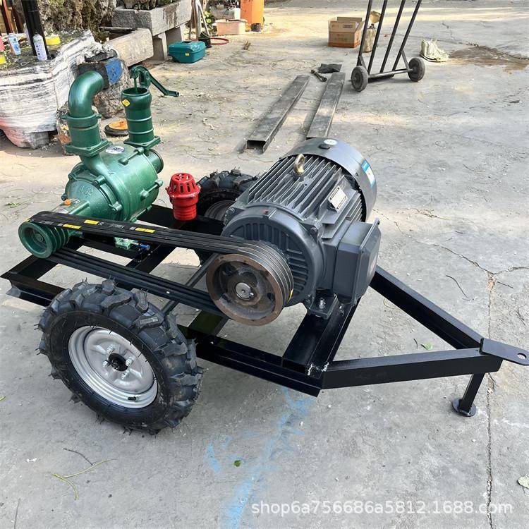 电机款多级高压泵防汛排水大流量抽水泵双叶轮高扬程水泵