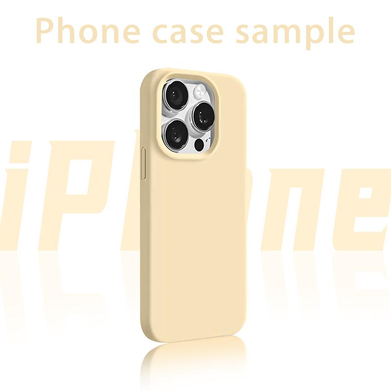 黄色适用于苹果17/16promax纯色糯米手机壳iPhone15新款14pro/13磨砂12promax肤感16PRO防摔保护套15Plus软套
