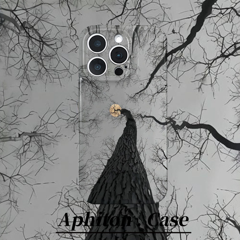 艺术静谧夜空适用于苹果17/16promax手机壳iPhone14/15Plus菲林硬壳P60华为mate70荣耀300vivo小米15oppo套PC