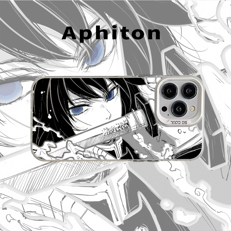 鬼灭富冈义勇适用于17苹果17/16promax手机壳iPhone15pro14元气壳P70华为Mate70vivo卡通oppo小米15红米K70套